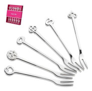 Heat-Resistant Fruit Forks, Ergonomically Comfortable Fit For Every Hand, Solid And Elegant Design That Adds Charm To Any Table Setting, Superior