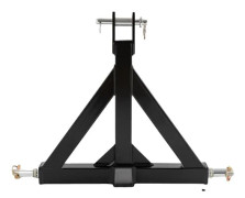 Dragkrok, Triangulär Design, 3-Hitch-Pin Kompatibilitet, svart