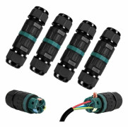 IP68 Waterproof Junction Box - Set of 4 2-Way Outdoor Electrical