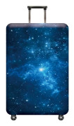 Resväska Skydd, Skyddande Tvättad Resväska Skydd - Resa Elastisk Spandex Resväska Skydd med Bagage Tagg Passar 29 till 30 Tum Milky Way XL