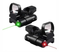 Praktiskt och vackert HD101B sidomonterat rött laser-enkelteleskop