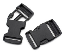 8 sets of buckle cords, can be used for 25mm wide bags, with 8 sliders, plastic buckle widely used for backpack repair-FA-
