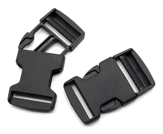 8 sets of buckle cords, can be used for 25mm wide bags, with 8 sliders, plastic buckle widely used for backpack repair-FA-