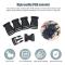 8 sets of buckle cords, can be used for 25mm wide bags, with 8 sliders, plastic buckle widely used for backpack repair-FA-