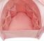 1 st sminkborstförvaringsväska PVC Transparent borstväska för kvinnor flickor Bärbar resesminkborstförvaringslåda (rosa)