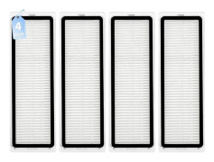Robotdammsugare Ersättningsfilter Set Kompatibelt med Dreame D10 Plus & L10s Serien, Förbättrad Filtrering och Optimal Prestanda