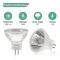 MR11 GU4 20W Halogenlampor, 12-pack Varmvit 2700K, Dimbar för Takarmaturer med Glasskydd