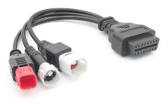 OBD2-diagnostikkabel för Kline Euro5-motorcykel 16-stifts till 3 4 6 i 1-adapter