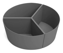 6-Quart Slow Cooker Liner Flera galler Läckagesäker Diskmaskinssäker Silikon Slow Cooker Avdelare Matlagningsfoder Köksredskap QingHai