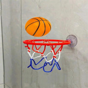 Barns sport mini basketbollset koordinerad handled solid gummi elastisk boll skjutbord spel leksak
