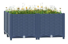 Maison Exclusive - Hög säng 80x80x38 cm Polypropylen