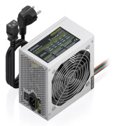 AISENS ASPC-500ATX-PSE strömförsörjningsenheter 500 W 20+4 pin ATX ATX Silver