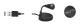 Delock - Mikrofon - USB - sortera