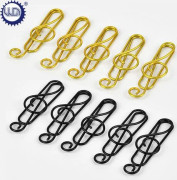 50 or 100 Metal Paper Clips with Treble Clef and Notes, Fun Paper Clips, Bookmarks, School and Office Supplies, Gifts for Music Teachers