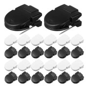 Partition Wall Pins for Fabric Walls Mini Plastic Clips Office Supplies Fasten Documents 50pcs Multi Multi 3.50X2.50X1.50CM