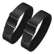 St Elastiska Justerbara Armband Skjortstrumpeband Ärmhållare för Män Kvinnor