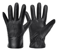 Men's Leather Gloves Warm Lined Soft Winter Leather Gloves SM046EU