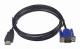 1.8m 1080P HDMI-compatible Male to VGA Male Video Converter Adapter Cable for HDTV DVD