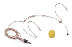 Lättviktshuvudmonterat headsetmikrofon Kondensatormikrofon 3,5 mm-kontakt Kompatibel med Sennheiser trådlös bältesändare
