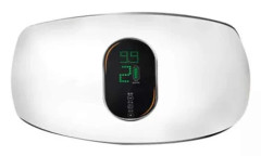 Elektrisk trådlös magmassager bärbar bantningsbälte uppladdningsbar smärtlindring för kvinnor hemma och på kontoret A