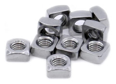 M8 (8mm) Fyrkantmutter (Fasad) – Rostfritt Stål (A2) (20-pack)