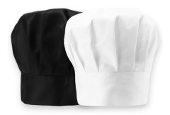 2-delat kockmössset. Klassisk kockmössa med hårnät. Idealisk för matlagning, bakning och professionella evenemang. Finns i svart och