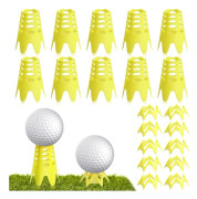 20 st golfsimulatortees, plastgolfteessimulator för utomhus inomhus G