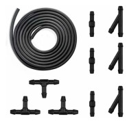 Vindrutetorkarslangkit. 3M Vindrutespolarslang. Torkarmunstycke. Spolmaskins dimsprutslang