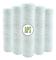 Set med 5 spiralformade vattenfilterpatroner Anti-sediment 9 tum 3/4 - 5 mikron Kompatibel med 10 tums filter Tillverkad i Frankrike-kryc