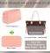 Plånbok Organizer Handväska Tote Bag Filtväska Kosmetikväska 21*13*17cm