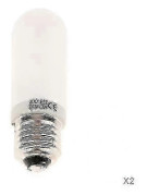 /EA/2x Jdd Typ 250w 220-240v E27 Frostat Halogenlampa Modellampa Rör
