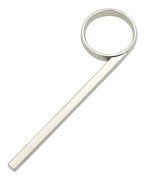 Metalltrumpet Kornett Slide Fingerring Silver Ersättningsdragring Tillbehör