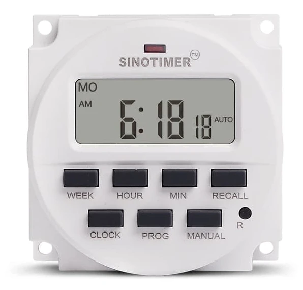 Timer Switch Tidrelä Kontroll 220V TIMER - Perfekt