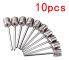 Bollpumpnålar Aluminium Uppblåsbara Luftventiladaptrar För Fotboll Basket Sportbollar 10 St 3,8 Cm 10 PCS