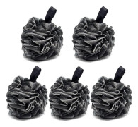 Badsvamp JollyJelly Mesh Badluffa Kroppsskrubbborste för kvinnor män Exfolierar huden Rengör Lugnar huden 5Pcs