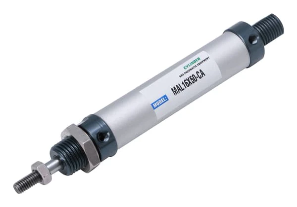 MAL 16mm x 50/100/150/200mm Enkelstång Dubbelverkande Mini Pneumatisk Luftcylinder