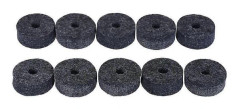10 st cymbalfilt krasch cymbal koppling filt trumset cymbalstativ