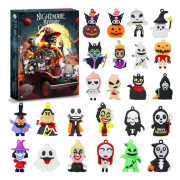 Halloween blind box ornament nedräkning 24 kalender blind box Halloween Gotisk