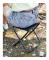 Fällbar pall, hopfällbar pall för vuxna med bärväska för camping, fiske, resor, vandring, grillning, strand (svart) 1-pack