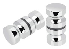 Pair of Stainless Steel Sliding Door Handles for Shower Glass Shower