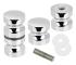 Pair of Stainless Steel Sliding Door Handles for Shower Glass Shower
