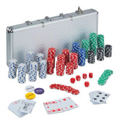 Pokerväska med 500 marker