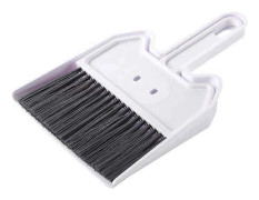 Dustpan and Brush Set, Multifunctional Cleaning Tool/Mini Broom with Hand Broom