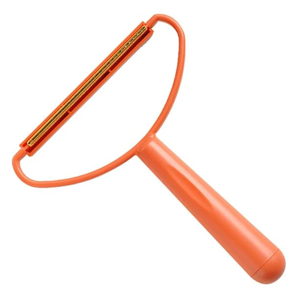 2 st Bärbar Ludd- och Hårborttagare Bärbar Ludd Orange KLB