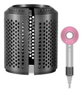Lämplig för uppdaterat avtagbart dammtätt yttre filterlock för Dyson Supersonic HD15 HD01 HD03 HD08 hårtorksfäste, delvis öppningsbar design