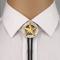Fashion Western Cowboy Slips Glänsande Lång Stjärna Texas Bolo Tie