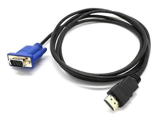 Kompatibel VGA-konverteringskabel Ljudkabel D-sub Hane Videoadapterkabel Sladd för HDTV-datorskärm