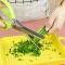 3-Layer Stainless Steel Kitchen Shears, Multifunctional Onion and Herb Cutter