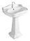 Tvättställ Lavabo Contea Retro med Pelare