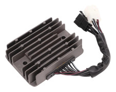 Spänningsregulator Likriktare DC 12V Värmetålig Motor Spänningsstabilisator Ersättning för Suzuki DL1000 V‑Strom